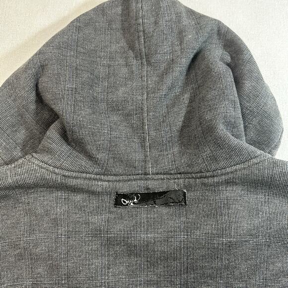 Y2K Oneill Skater Grunge Zip Up Hoodie Sweatshirt Mens Large Fur Sherpa Lined - Picture 9 of 10